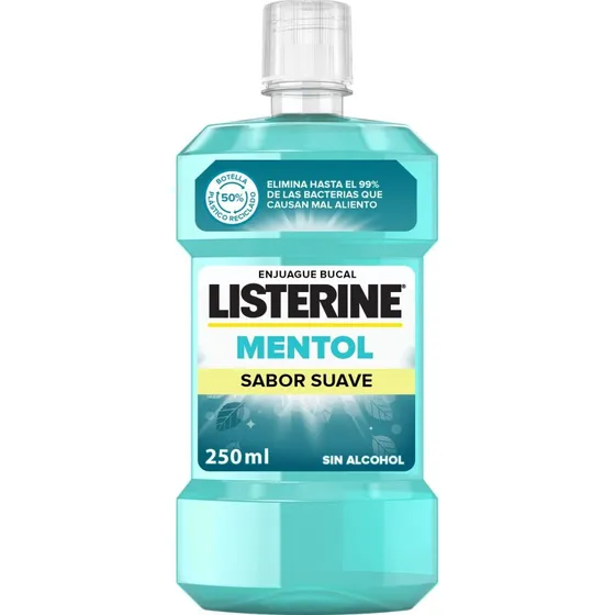 Listerine Mentol Suave Enjuague Bucal 250 ml