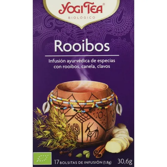 Yogi Tea Infusión Ecológica Rooibos - 17 Bolsitas