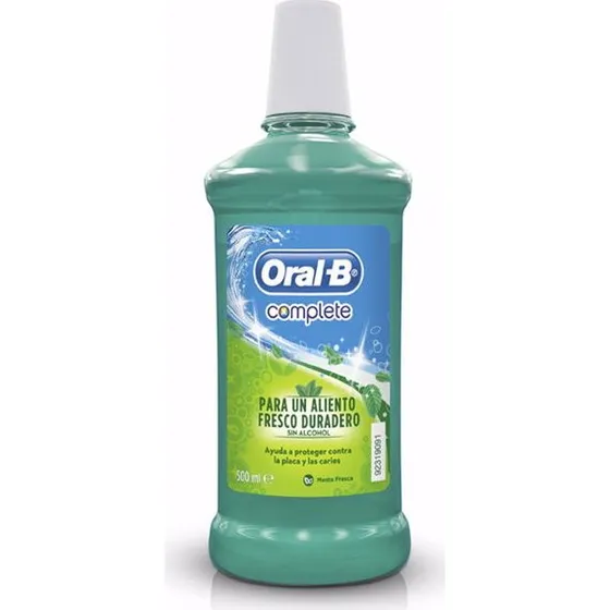 Oral-B Complete Enjuague Bucal Menta Fresca 500ml