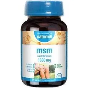 Naturmil MSM 1000mg con Vitamina C - 90 Comprimidos