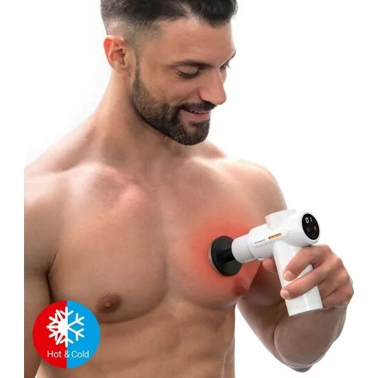 InnovaGoods Hokgun Pistola de Masaje con Frío y Calor