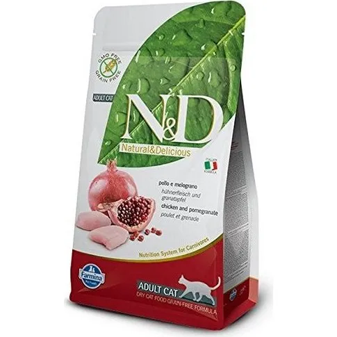Farmina N&D Prime Pollo y Granada Comida seca para gatos 1.5kg