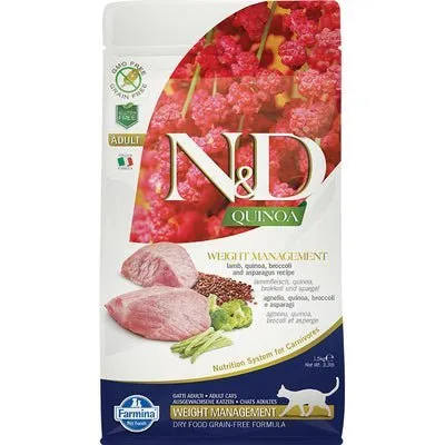 Farmina N&D Quinoa Weight Management Cordero y Quinoa 5kg