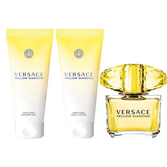 Versace Set de Regalo Yellow Diamond Eau de Toilette 3x50ml