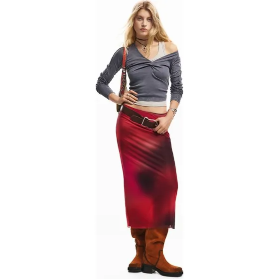 Falda Asmee Desigual Maxi