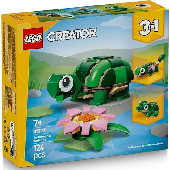 LEGO Creator Tortuga con Flor de Nenúfar 31377