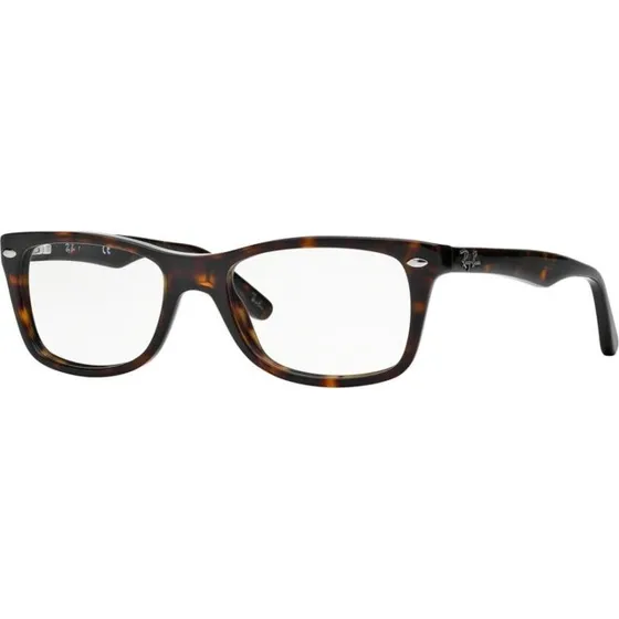Ray-Ban RX5228 2012 Monturas de Acetato Cuadradas Unisex Color Habano