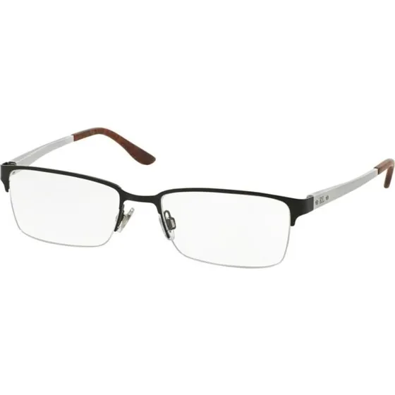 Ralph Lauren RL 5089 Gafas de Vista Hombre Negro Geométrico
