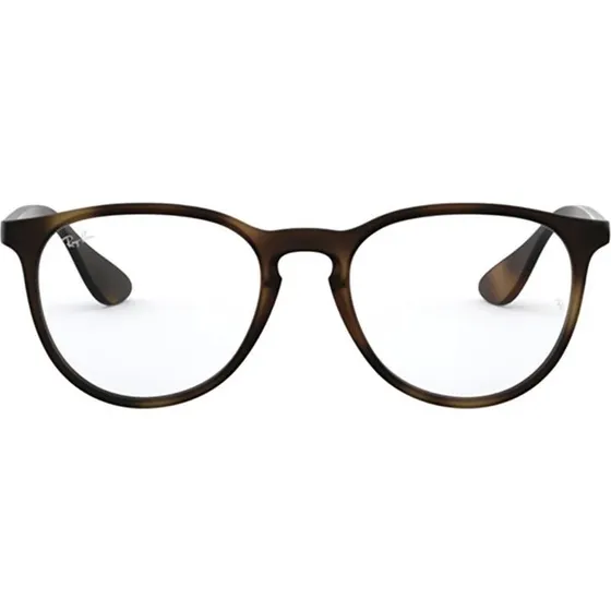 Ray-Ban Erika Rx 7046 Gafas de Vista Redondas Habano