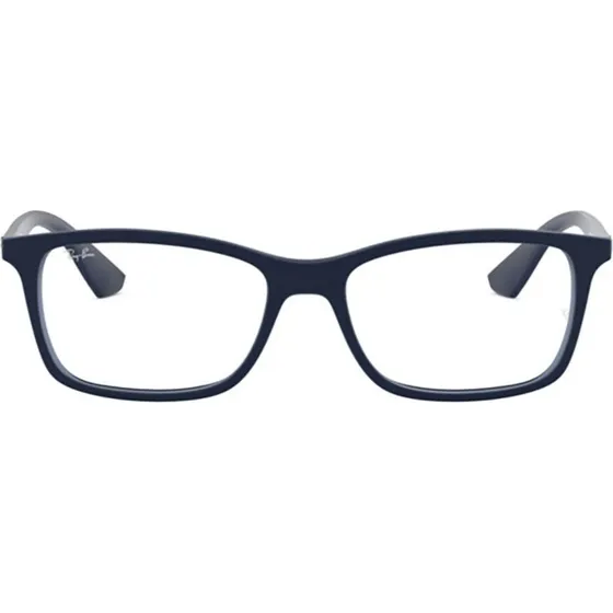 Ray-Ban RX7047 5450 Monturas Ópticas Cuadradas Azul Transparente