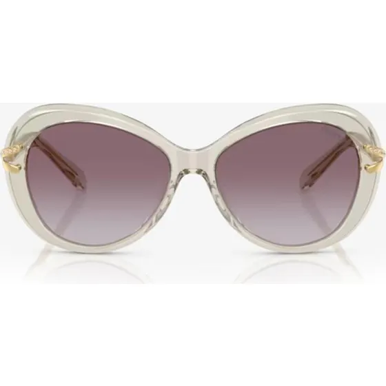 Swarovski SK6026 Gafas de Sol Mariposa Marrón y Violeta 56mm