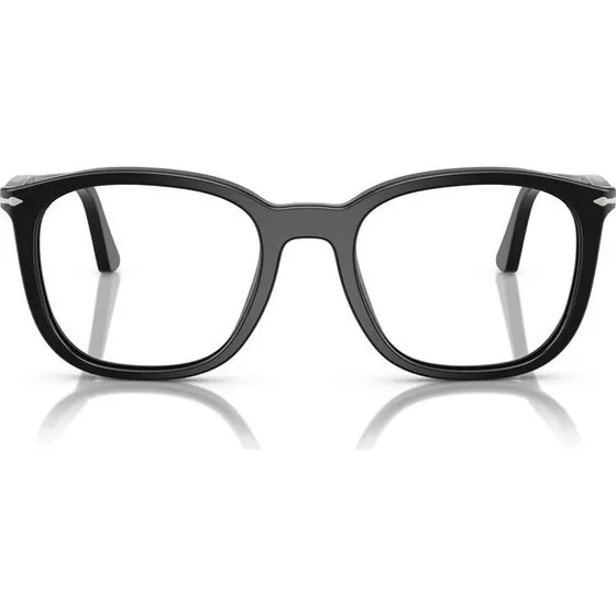 Persol PO 3355V Gafas de Vista Geométricas Unisex - Negro