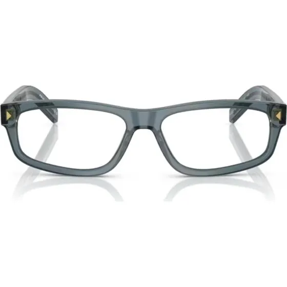Prada PR B02V Gafas de Vista Cuadradas para Hombre en Acetato