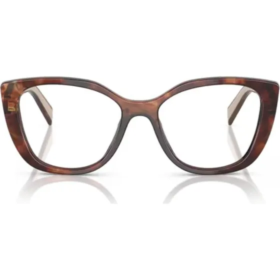 Prada PR B04V 07R1O1 Gafas de Vista Cat Eye Marrón Habano