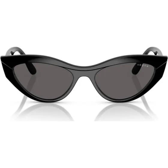 Vogue Vo 5637SU Gafas de Sol Mujer Negro Cat Eye 52mm
