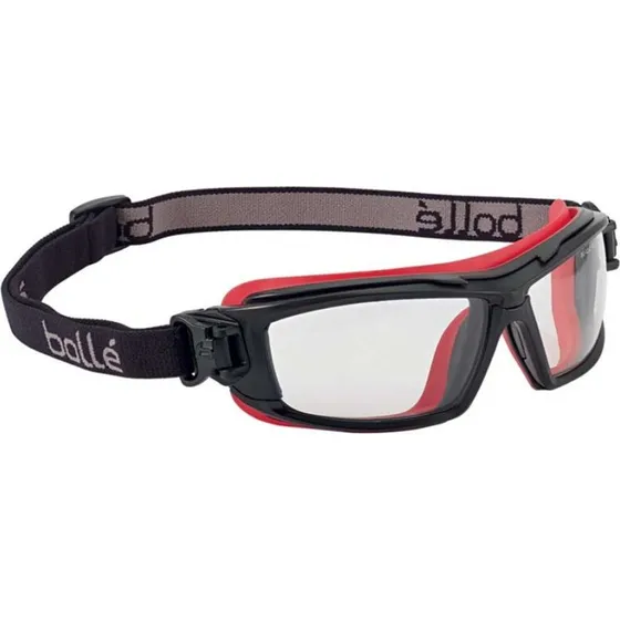 BOLLE ULTIM8 PC Negro/TPR Rojo Anti-rayaduras Anti-vaho