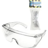 WOLFPACK Gafas EN166 Patillas Fijas Transparentes