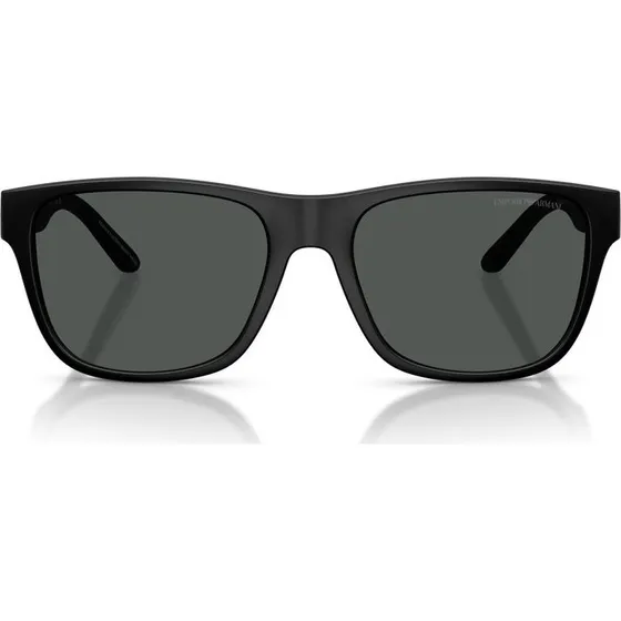 Emporio Armani EA 4243 Gafas de Sol Cuadradas para Hombre - Negro/Gris