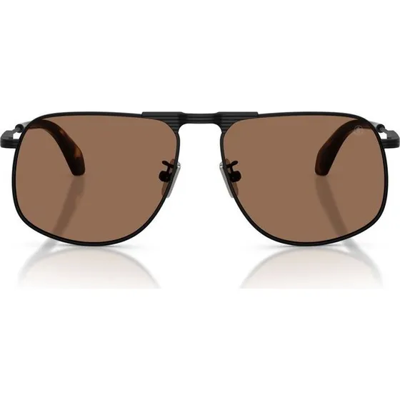 Moncler Vitessa ME4014 Gafas de Sol Piloto Negro y Marrón