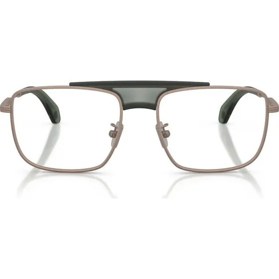 Moncler ME1011 Gafas de Vista Unisex Geométricas Marrón