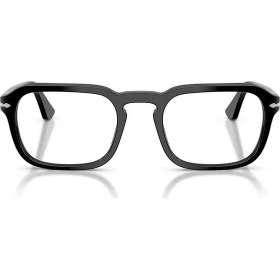 Persol PO 3390V Gafas de Vista Geométricas Unisex - Negro