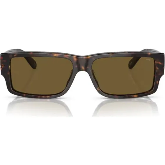 Diesel DL 2003 Gafas de Sol Hombre Rectangulares Marrón Habano