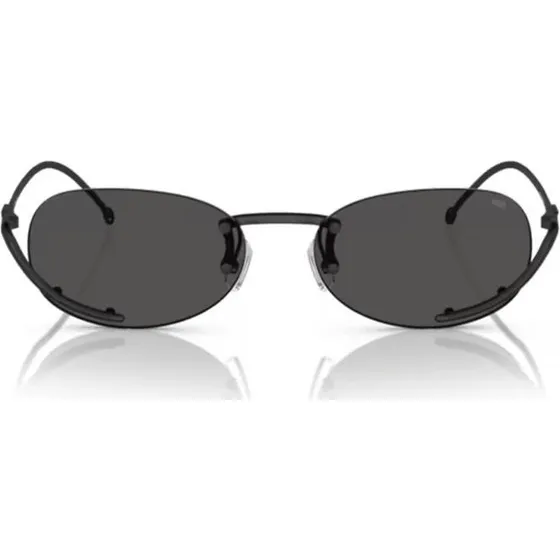 Diesel DL 1004 Gafas de Sol Unisex Ovaladas Negro Gris