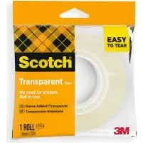 Cinta Adhesiva Scotch Acordeon 19x33 mm Pack 8