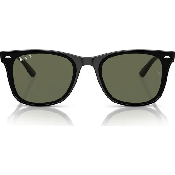 Ray-Ban RB4420 Gafas de Sol Cuadradas Unisex Negro/Verde