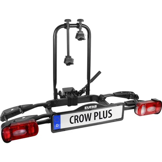Eufab Crow Plus Plegable 2 Bicicletas