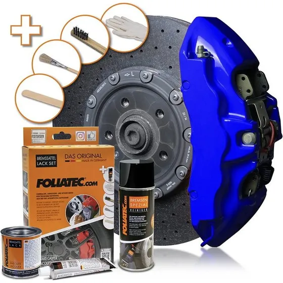 Foliatec FO2162 Pintura Pinza Freno Azul RS 3 Componentes