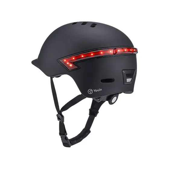 Casco Youin LED con Mando a Distancia - Negro, Talla M