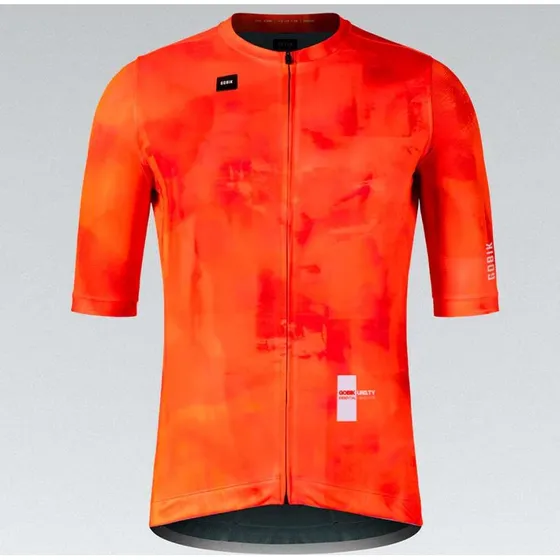 Maillot Gobik Stark manga corta naranja - XXL