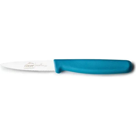 Lacor Cuchillo Dentado Etern Ocean Azul 9 cm