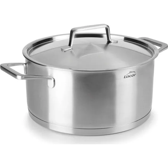 Lacor Olla Foodie de Acero Inoxidable 16 cm con Tapa