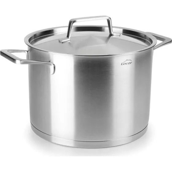 Lacor Olla Foodie de Acero Inoxidable 16 cm con Tapa