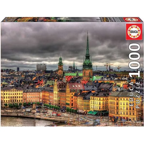 Educa Puzzle 1000 Vistas de Estocolmo