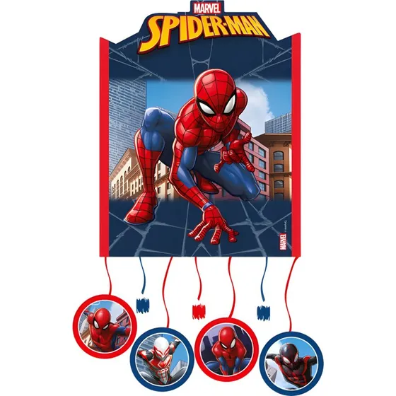 Marvel Spiderman Piñata Cartón 26cm