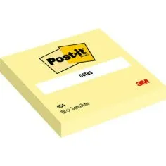 Post-it 12 Blocs 76x76mm Amarillo Claro