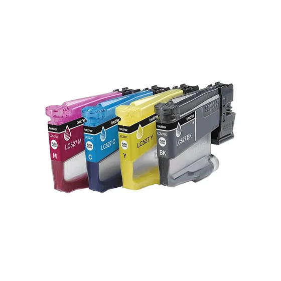 Brother LC527VAL Multipack de Tinta Original: Negro y 3 Colores