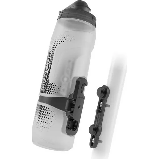Bidón Fidlock Twist 800 ml Gris Transparente con Soporte