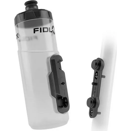Bidón Fidlock Twist 600 ml Transparente Gris