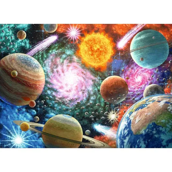 Ravensburger Estrellas y Planetas 100 Piezas XXL