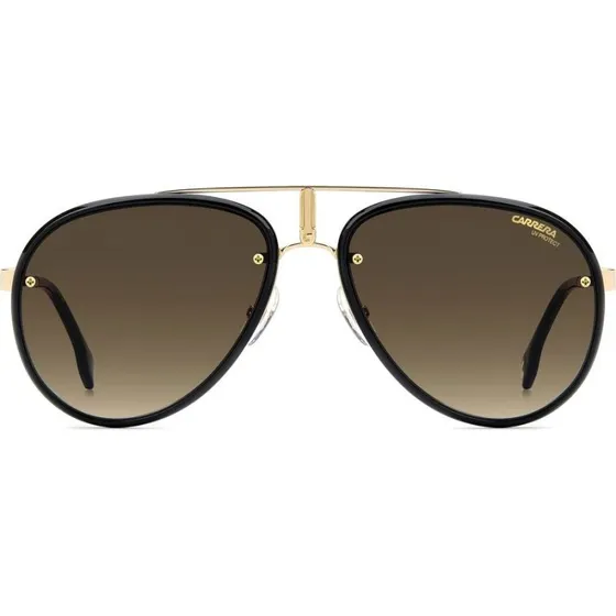 Carrera Glory Gafas de Sol Piloto Oro y Marrón 58mm
