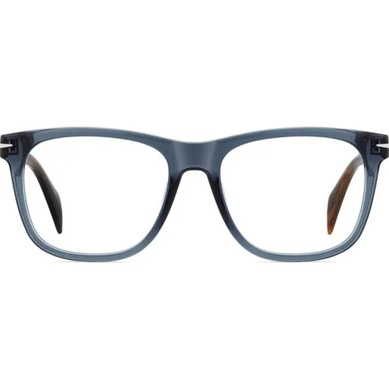 David Beckham DB 1208 Gafas de Vista Cuadradas para Hombre - Azul