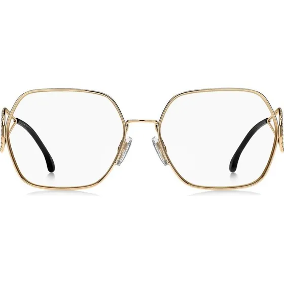 Etro 0107 Gafas de Vista Mujer Oversize en Acero Oro Rosa