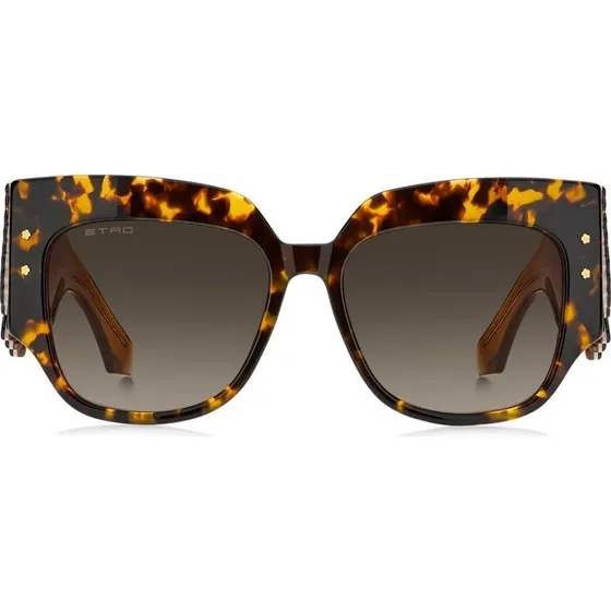 Etro 0103/S Gafas de Sol Oversize Habano Marrón 56mm