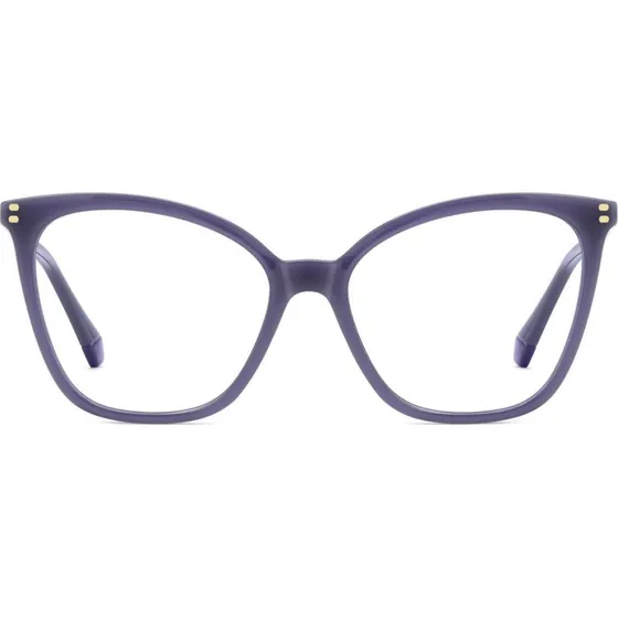 Polaroid PLD D579 Gafas de Vista Mujer Ojo de Gato Moradas