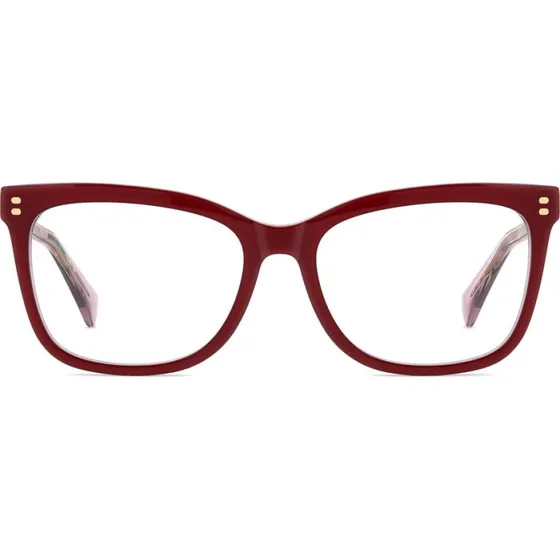 Polaroid PLD D586 Gafas de Vista Rectangulares para Mujer - Rojo