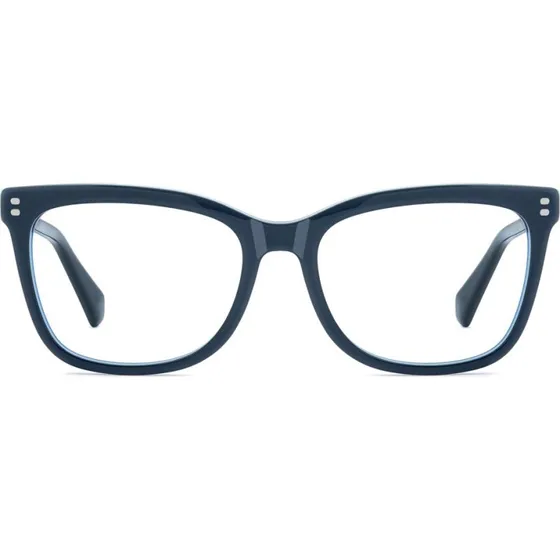 Polaroid PLD D586 Gafas de Vista Rectangulares Azul para Mujer